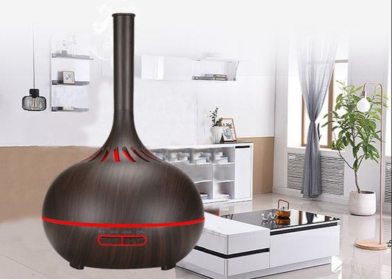 400ML 7 Color LED Lights Electric Essential Oil Diffuser Hollow Transparent Humidifier Multicolor Aromatherapy